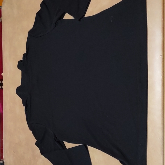 Coldwater Creek Stretch Knit Mock Turtleneck - Picture 5 of 6